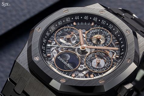 audemars piguet royal oak skeleton black ceramic|Audemars Piguet royal oak collection.